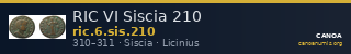 RIC VI Siscia 210 — CANOA