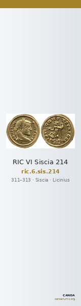 RIC VI Siscia 214 — CANOA