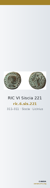 RIC VI Siscia 221 — CANOA