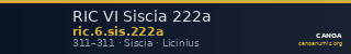 RIC VI Siscia 222a — CANOA