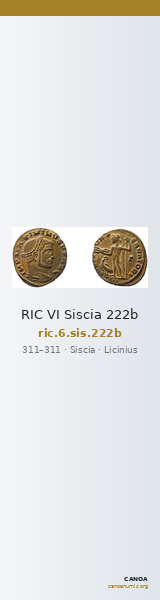 RIC VI Siscia 222b — CANOA
