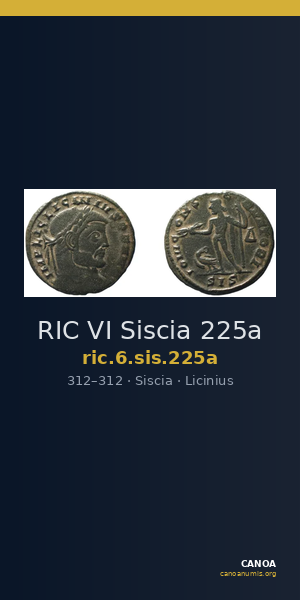 RIC VI Siscia 225a — CANOA
