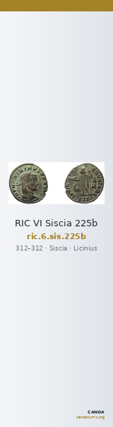 RIC VI Siscia 225b — CANOA