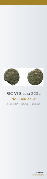 RIC VI Siscia 225c — CANOA