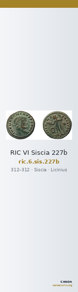 RIC VI Siscia 227b — CANOA