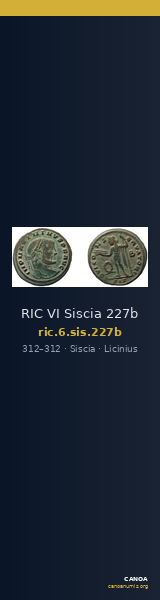 RIC VI Siscia 227b — CANOA