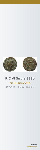 RIC VI Siscia 228b — CANOA