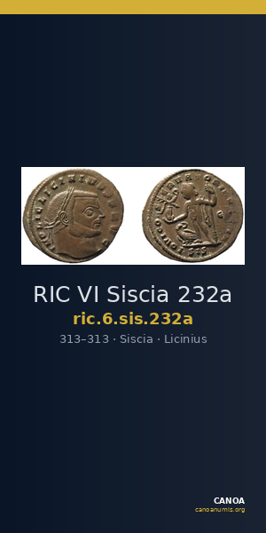 RIC VI Siscia 232a — CANOA