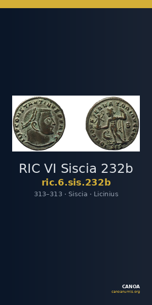 RIC VI Siscia 232b — CANOA