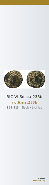 RIC VI Siscia 233b — CANOA