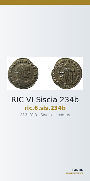 RIC VI Siscia 234b — CANOA