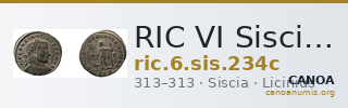 RIC VI Siscia 234c — CANOA