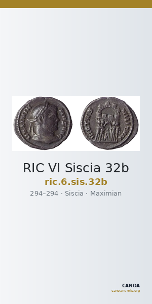 RIC VI Siscia 32b — CANOA