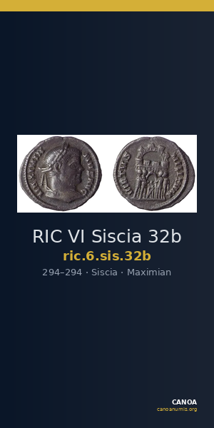 RIC VI Siscia 32b — CANOA