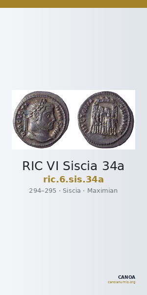 RIC VI Siscia 34a — CANOA