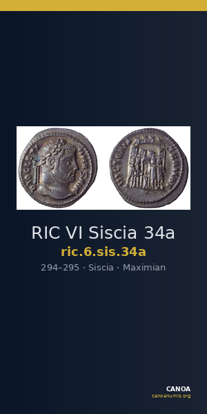 RIC VI Siscia 34a — CANOA