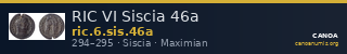 RIC VI Siscia 46a — CANOA