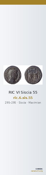 RIC VI Siscia 55 — CANOA