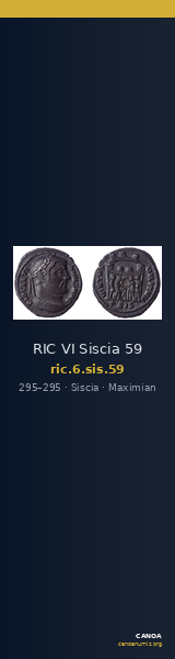 RIC VI Siscia 59 — CANOA