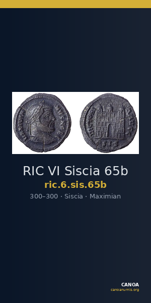 RIC VI Siscia 65b — CANOA
