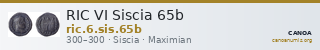 RIC VI Siscia 65b — CANOA