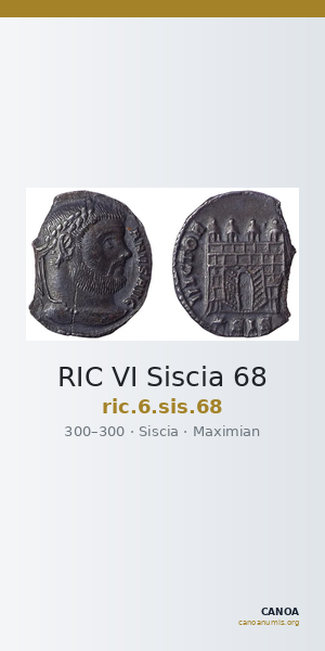 RIC VI Siscia 68 — CANOA
