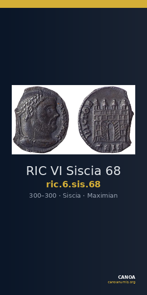 RIC VI Siscia 68 — CANOA