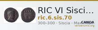 RIC VI Siscia 70 — CANOA