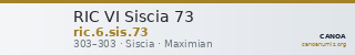 RIC VI Siscia 73 — CANOA