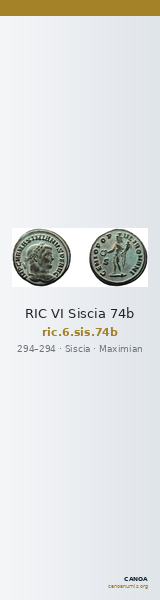RIC VI Siscia 74b — CANOA
