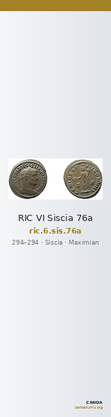RIC VI Siscia 76a — CANOA