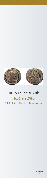 RIC VI Siscia 78b — CANOA