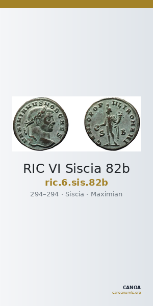 RIC VI Siscia 82b — CANOA