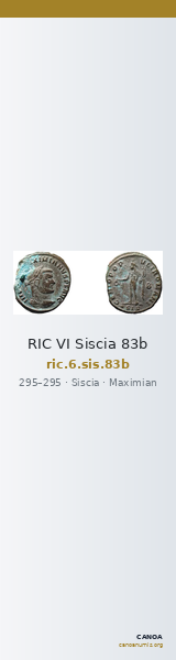 RIC VI Siscia 83b — CANOA