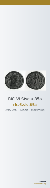 RIC VI Siscia 85a — CANOA