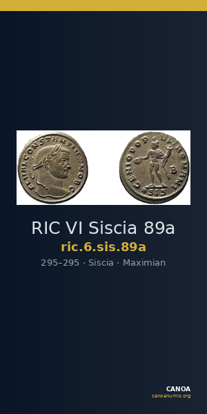 RIC VI Siscia 89a — CANOA