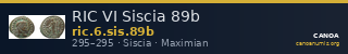 RIC VI Siscia 89b — CANOA