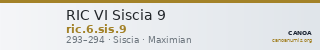 RIC VI Siscia 9 — CANOA
