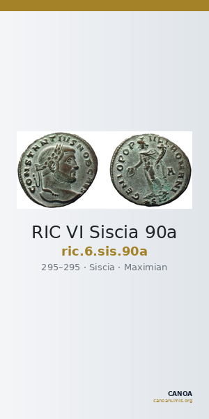 RIC VI Siscia 90a — CANOA