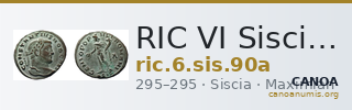 RIC VI Siscia 90a — CANOA