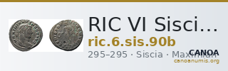 RIC VI Siscia 90b — CANOA