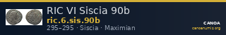 RIC VI Siscia 90b — CANOA