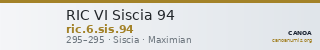 RIC VI Siscia 94 — CANOA