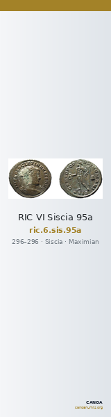 RIC VI Siscia 95a — CANOA
