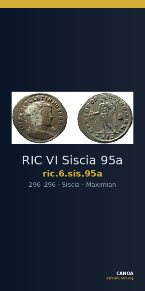 RIC VI Siscia 95a — CANOA
