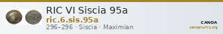 RIC VI Siscia 95a — CANOA