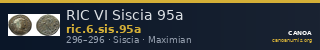 RIC VI Siscia 95a — CANOA