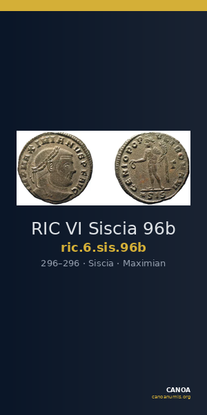 RIC VI Siscia 96b — CANOA