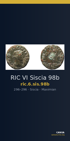 RIC VI Siscia 98b — CANOA