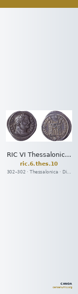 RIC VI Thessalonica 10 — CANOA
